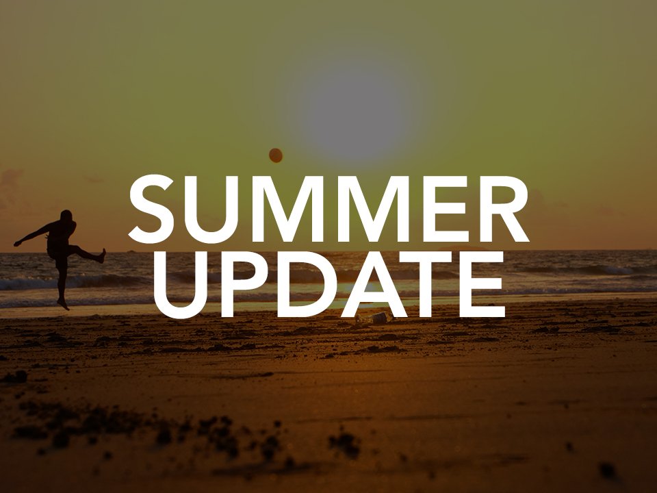 Summer Update for YWCO Soccer